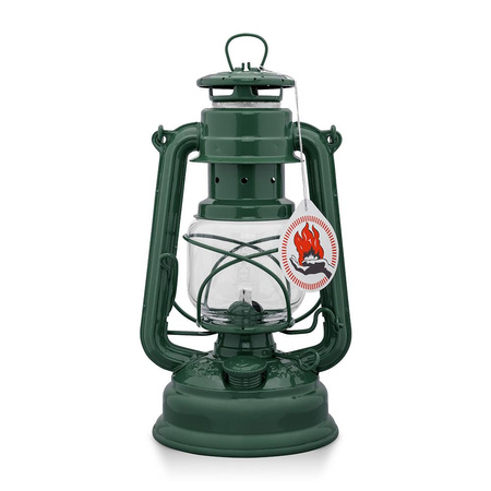 Lampa naftowa Feuerhand Hurricane Baby Special 276 - Zielony