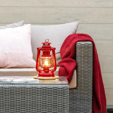 Lampa naftowa Feuerhand Hurricane Baby Special 276 - Pastelowa pomarańcza