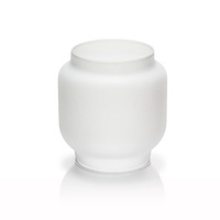 Oryginalny zapasowy - Klosz szklany do lampy naftowej Feuerhand Baby Special 276 - Matowy mleczny