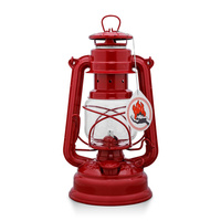 Lampa naftowa Feuerhand Hurricane Baby Special 276 - Czarwony