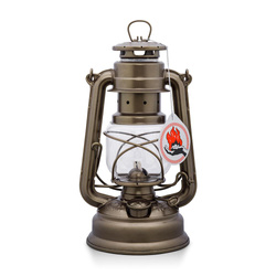 Lampa naftowa Feuerhand Hurricane Baby Special 276 - Brąz perłowy